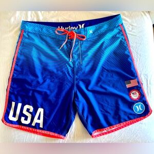 Hurley Phantom USA Olympic Team board shorts. Men’s size 36.